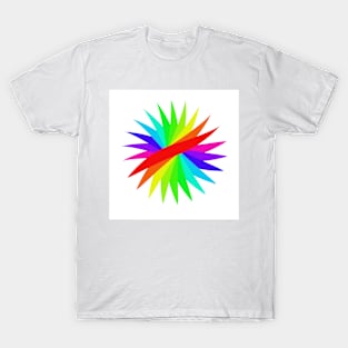 Radial colorful background T-Shirt